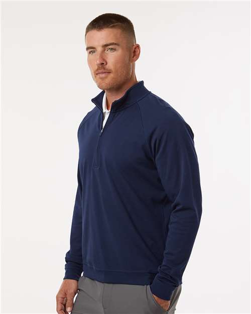 Men's Club Quarter-Zip Pullover – On Model – Side