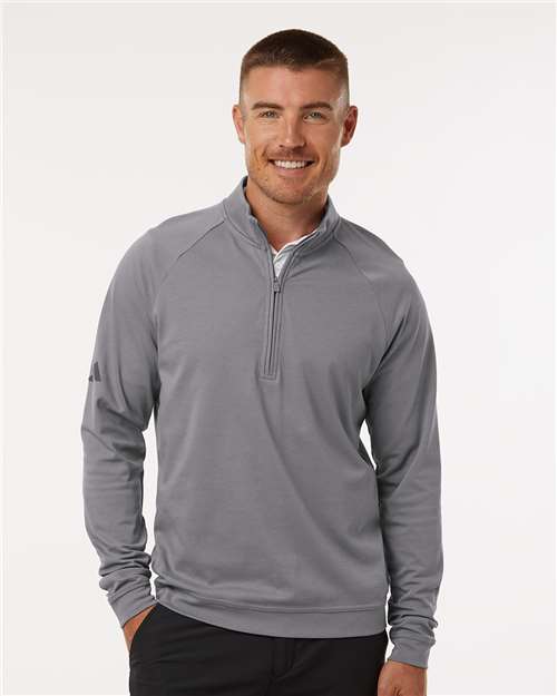 Men's Club Quarter-Zip Pullover – On Model