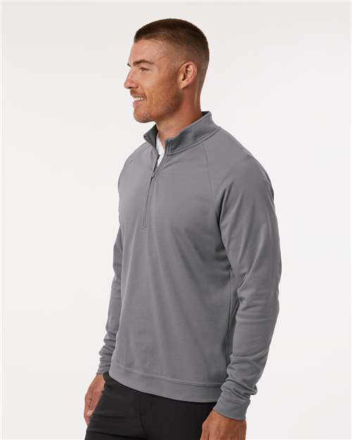 Men's Club Quarter-Zip Pullover – On Model – Side