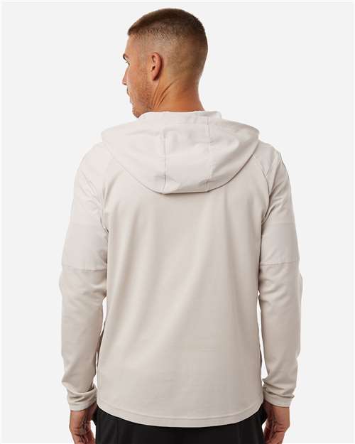 Men's Half-Zip Hooded Anorak – On Model – Back