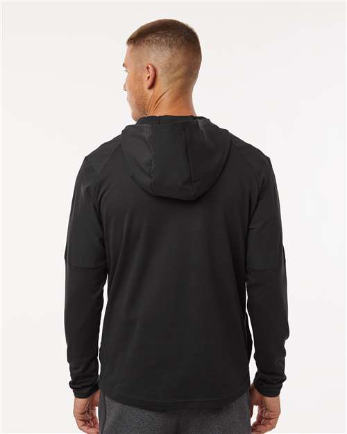 Men's Half-Zip Hooded Anorak – On Model – Back