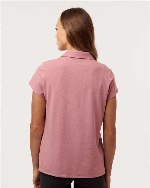Women's Blended Polo – On Model – Back
