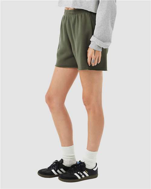 Women's Cutoff Shorts – On Model – Side