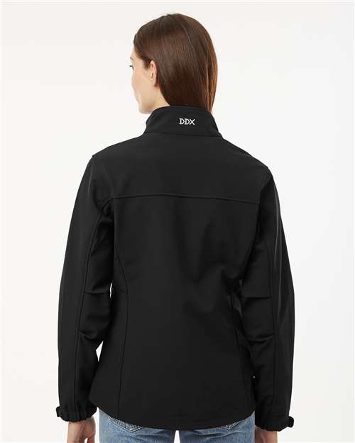 Women's Motion Soft Shell Jacket – On Model – Back