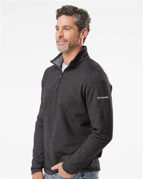 Men's Great Hart Mountain™ III Half-Zip Pullover – On Model – Side