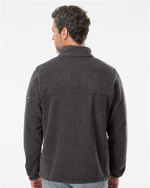 Men's Steens Mountain™ Fleece Half-Zip Pullover – On Model – Back