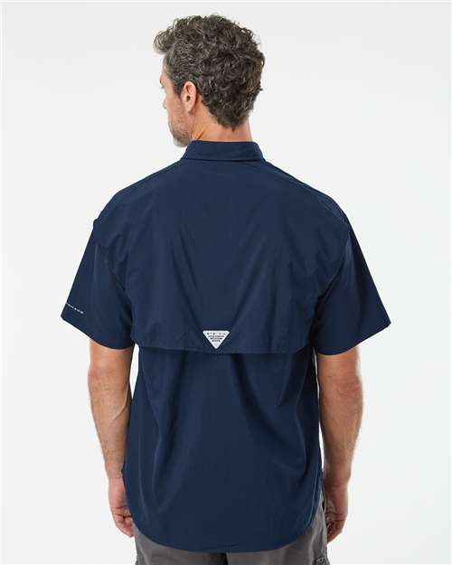 Men's PFG Bahama™ II Short Sleeve Shirt – On Model – Back