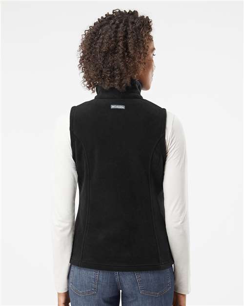 Women’s Benton Springs™ Fleece Vest – On Model – Back