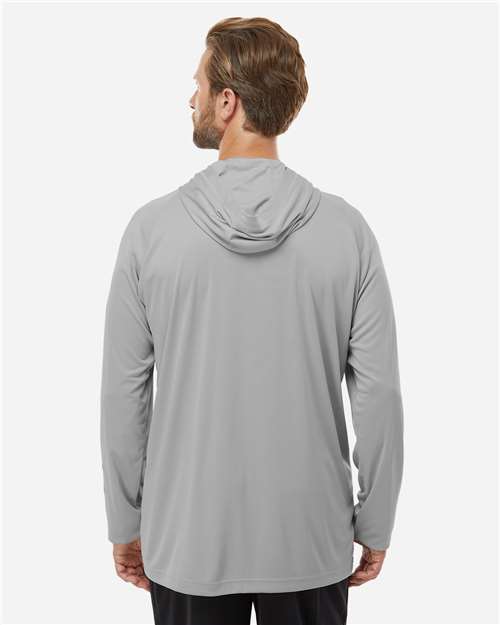 Men's PFG Terminal Tackle™ Hooded Long Sleeve T-Shirt – On Model – Back