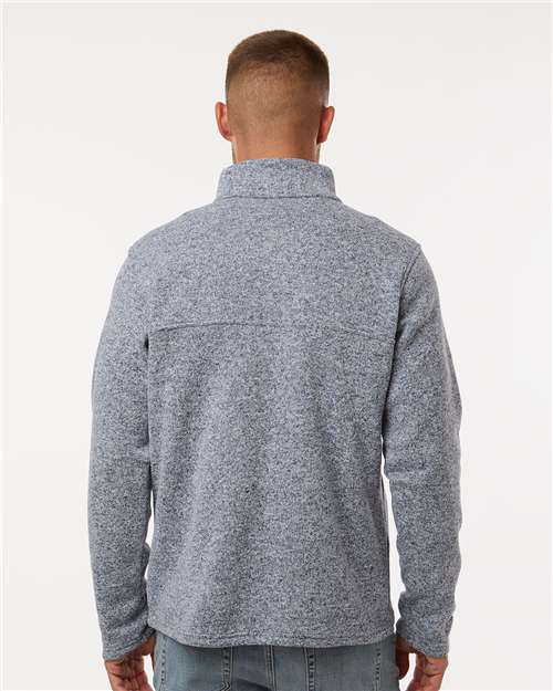 Men's Alto Pass™ Fleece Half-Snap Pullover – On Model – Back