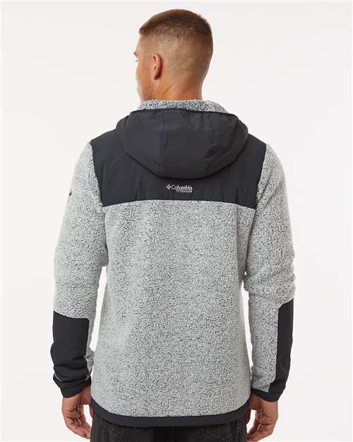 Men's Arctic Crest™ Sherpa Full-Zip Jacket – On Model – Back