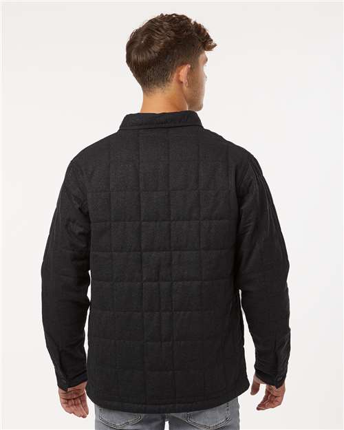 Men's Landroamer™ Quilted Shirt Jacket – On Model – Back