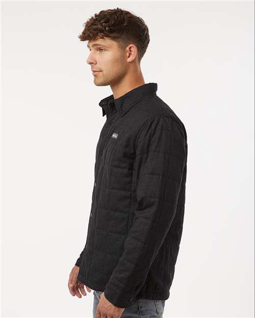 Men's Landroamer™ Quilted Shirt Jacket – On Model – Side