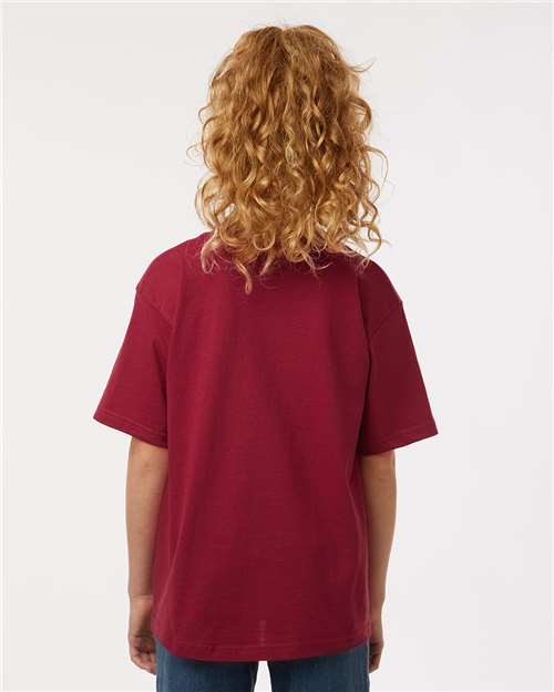 Youth Gold Soft Touch T-Shirt – On Model – Back
