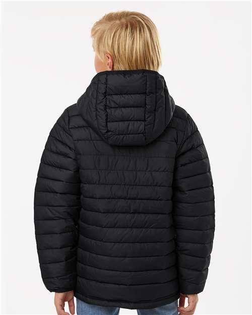 Youth Powder Lite™ II Hooded Jacket – On Model – Back