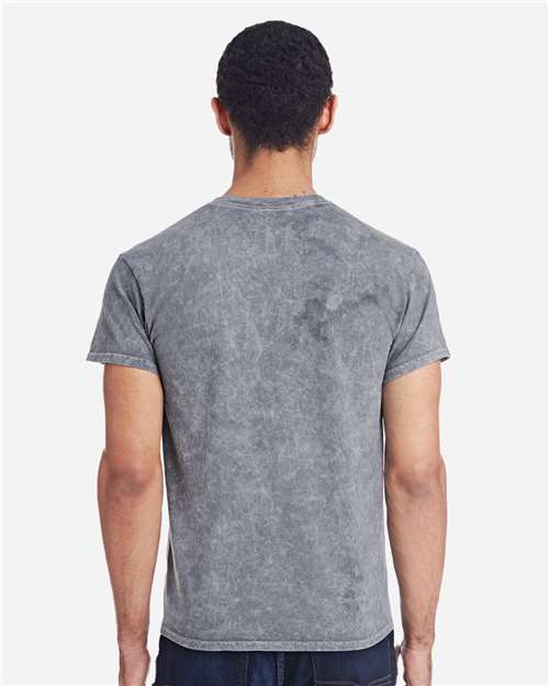 Unisex Mineral Wash T-Shirt – On Model – Back