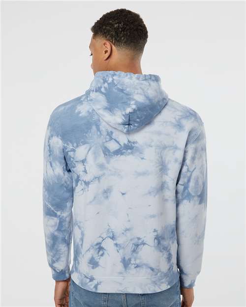 Unisex Crystal Wash Hooded Sweatshirt – On Model – Back