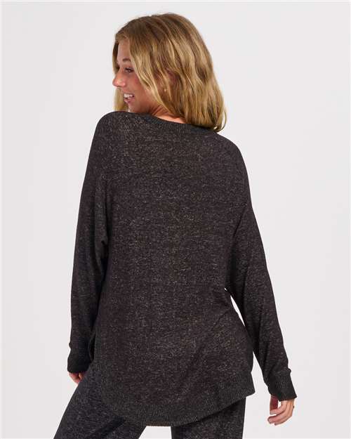 Women's Cuddle Oversize Pullover Sweater – On Model – Back
