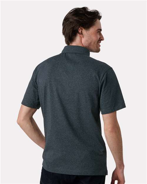 Men's Eco Polo – On Model – Back