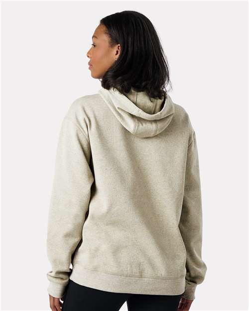 Unisex Fleece Hooded Sweatshirt – On Model – Back
