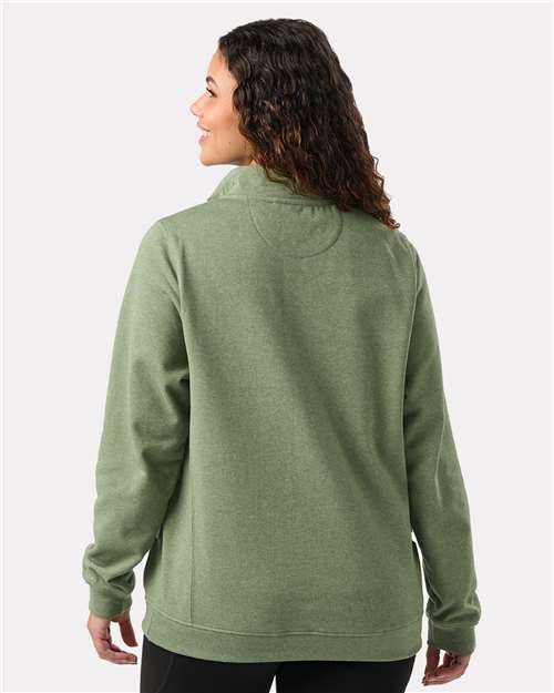 Unisex Quarter-Zip Pullover – On Model – Back