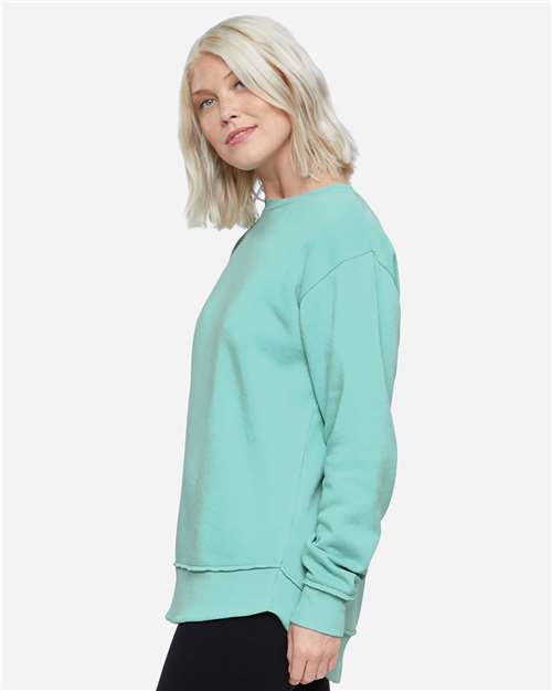 Women's Weekend Crewneck Sweatshirt – On Model – Side