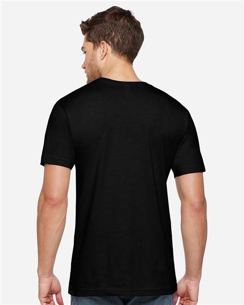 Unisex Eco Jersey Tee – On Model – Back
