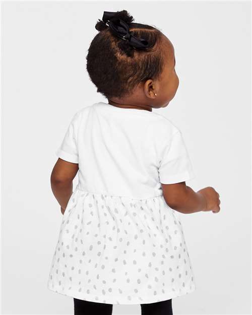 Infant Fine Jersey Dress – On Model – Back