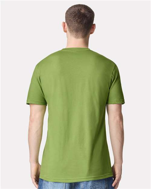 Unisex Fine Jersey Tee – On Model – Back