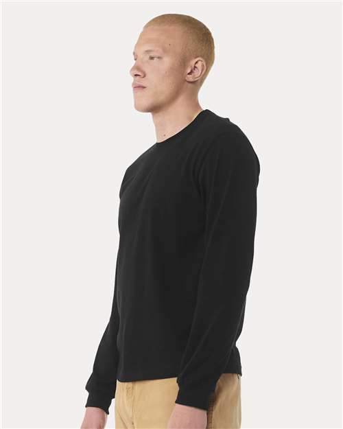 6 oz. Heavyweight Long Sleeve Tee – On Model – Side