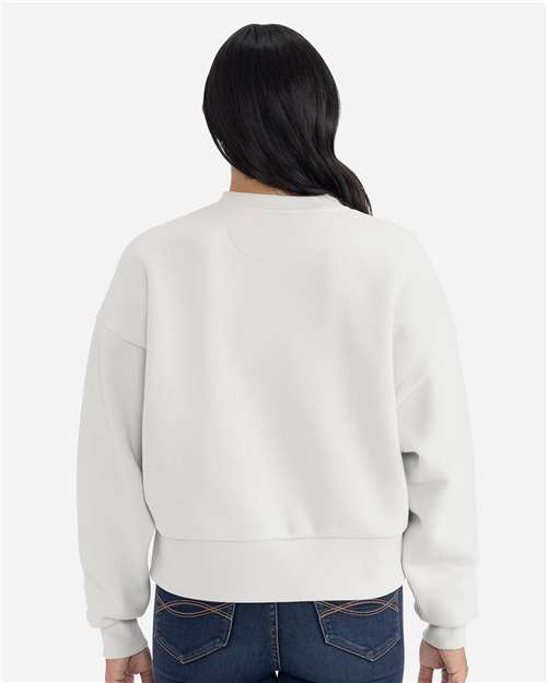 Women's Heavyweight Crewneck Sweatshirt – On Model – Back