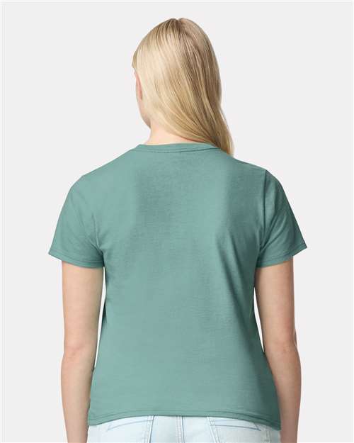 Women's Heavy Cotton™ T-Shirt – On Model – Back