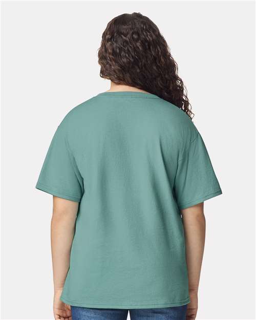 Youth Heavy Cotton™ T-Shirt – On Model – Back