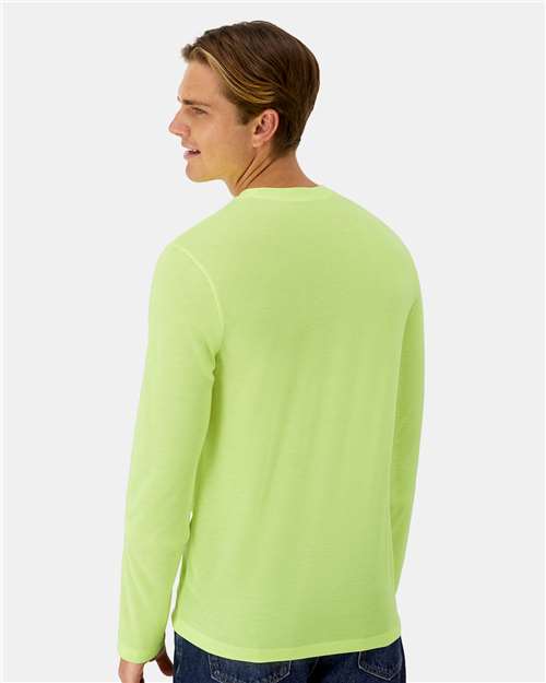 Unisex Cool DRI® Cotton Touch Long Sleeve T-Shirt – On Model – Back