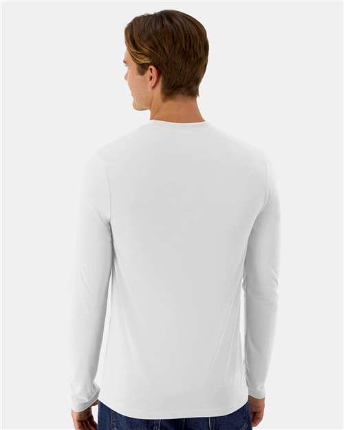 Unisex Cool DRI® Cotton Touch Long Sleeve T-Shirt – On Model – Back