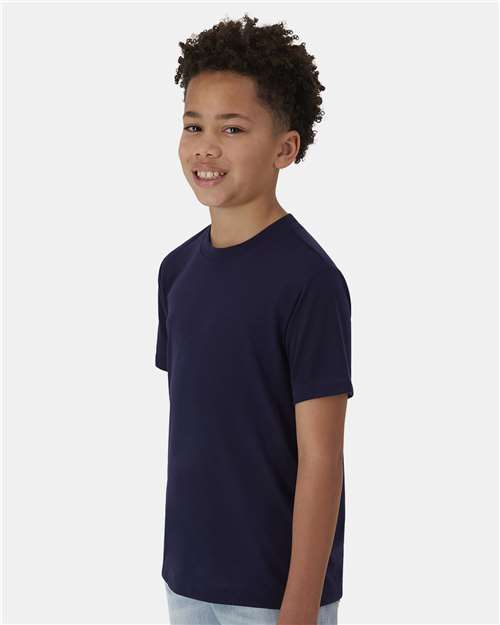 Youth Cool DRI® Cotton Touch T-Shirt – On Model – Side