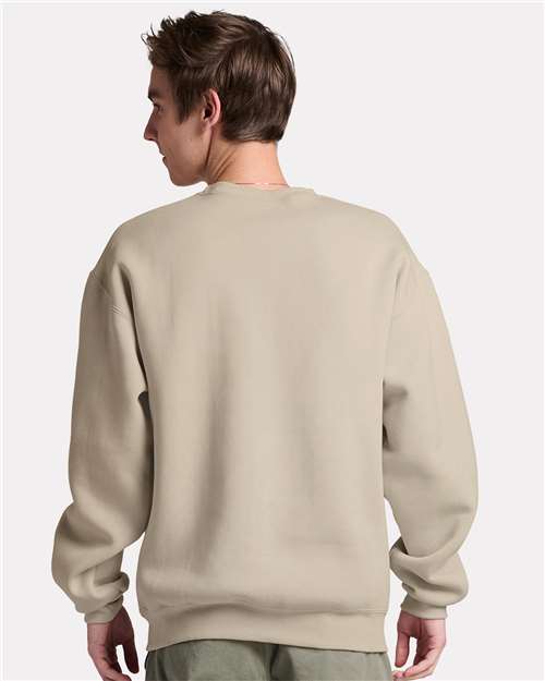 Unisex Rugged Crewneck Sweatshirt – On Model – Back
