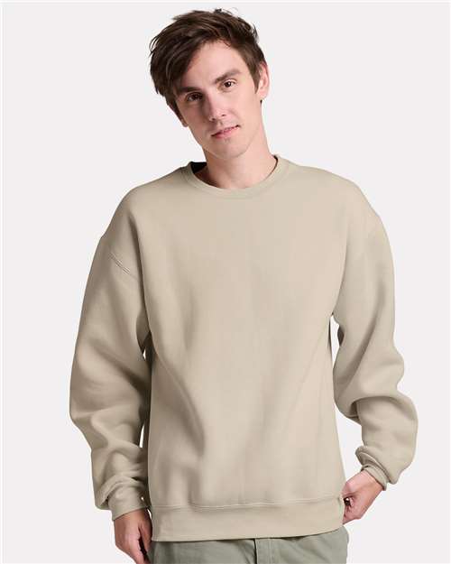 Unisex Rugged Crewneck Sweatshirt – On Model