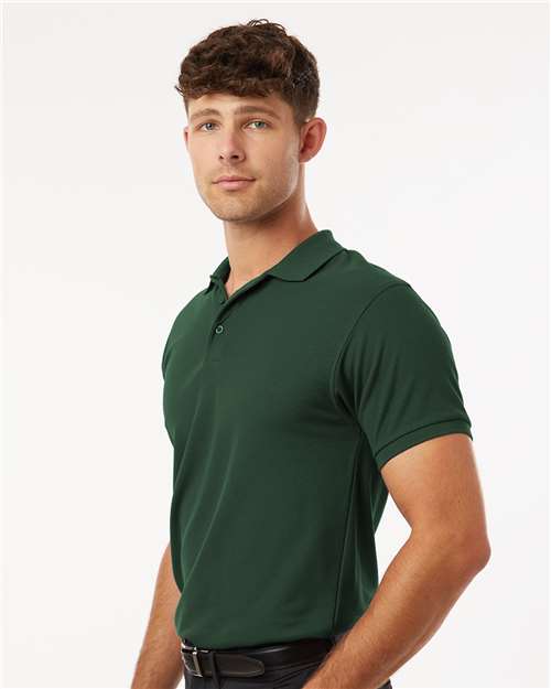 Men's Pique Polo – On Model – Side