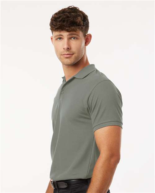 Men's Pique Polo – On Model – Side