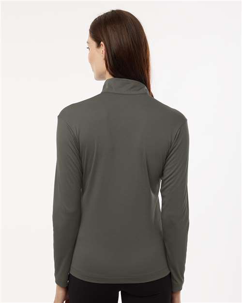 Women's Pro-Lock Performance Quarter-Zip Pullover – On Model – Back