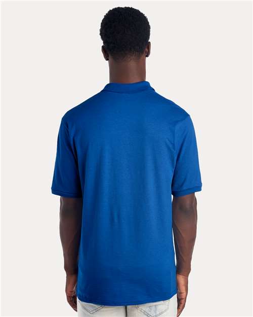 Men's Dri-Power® Polo – On Model – Back