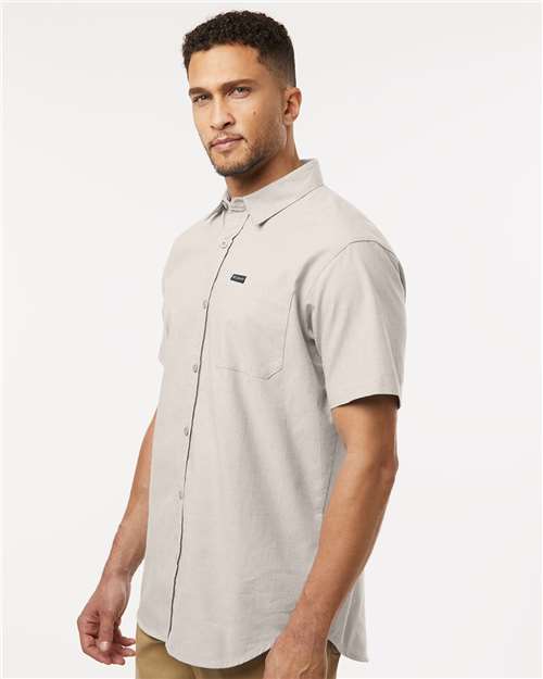 Men's Rapid Rivers™ Novelty Short Sleeve Shirt – On Model – Side