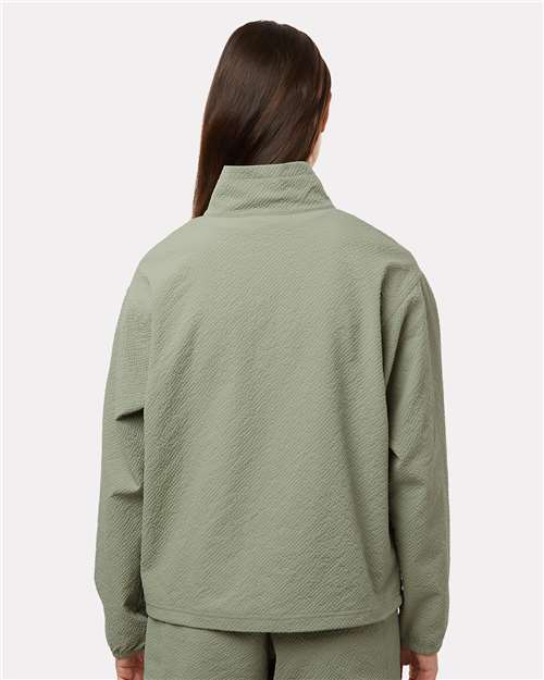 Women's Sucker for Summer™ Half-Zip Pullover – On Model – Back