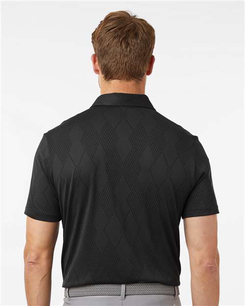 Men's Ultimate365 Textured Polo – On Model – Back