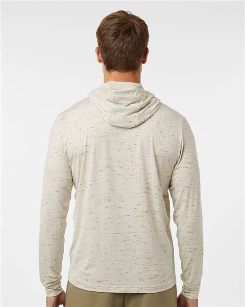 Men's Performance Hooded Long Sleeve T-Shirt – On Model – Back