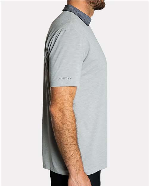 Men's Transit Tech Polo – On Model – Side