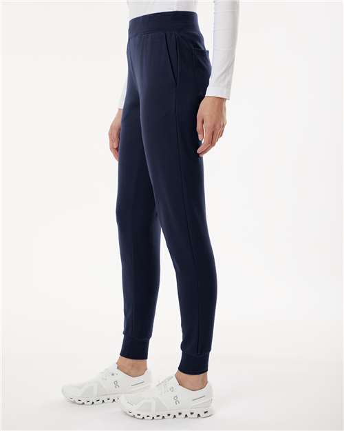 Women's Rubi UltraSOFT™ Scrub Joggers – On Model – Side