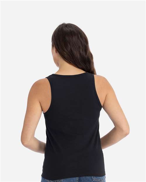 Women's Cotton Tank Top – On Model – Back