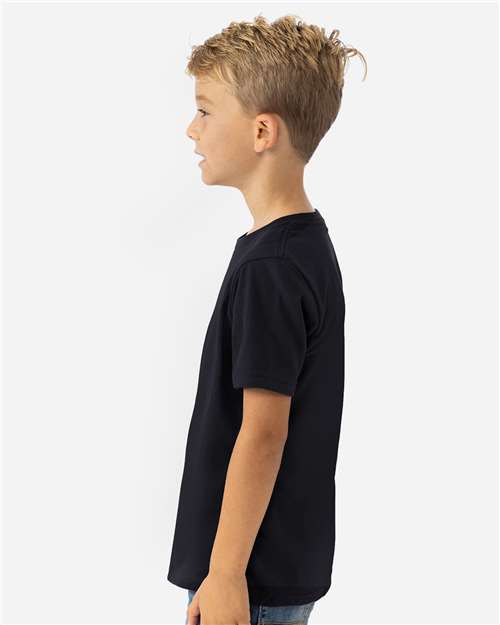 Youth Triblend Tee – On Model – Side